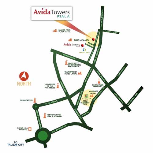 Avida Tower Riala MAP